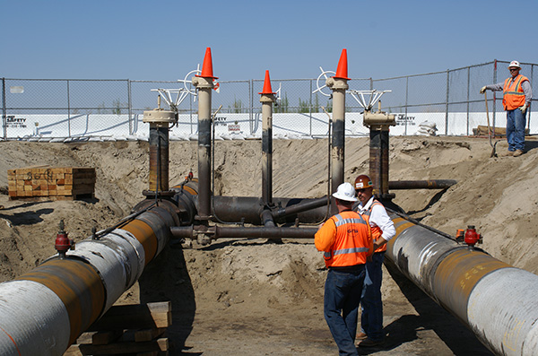 pipeline route selection and surveying